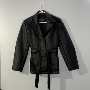 Black Jacket with Belt